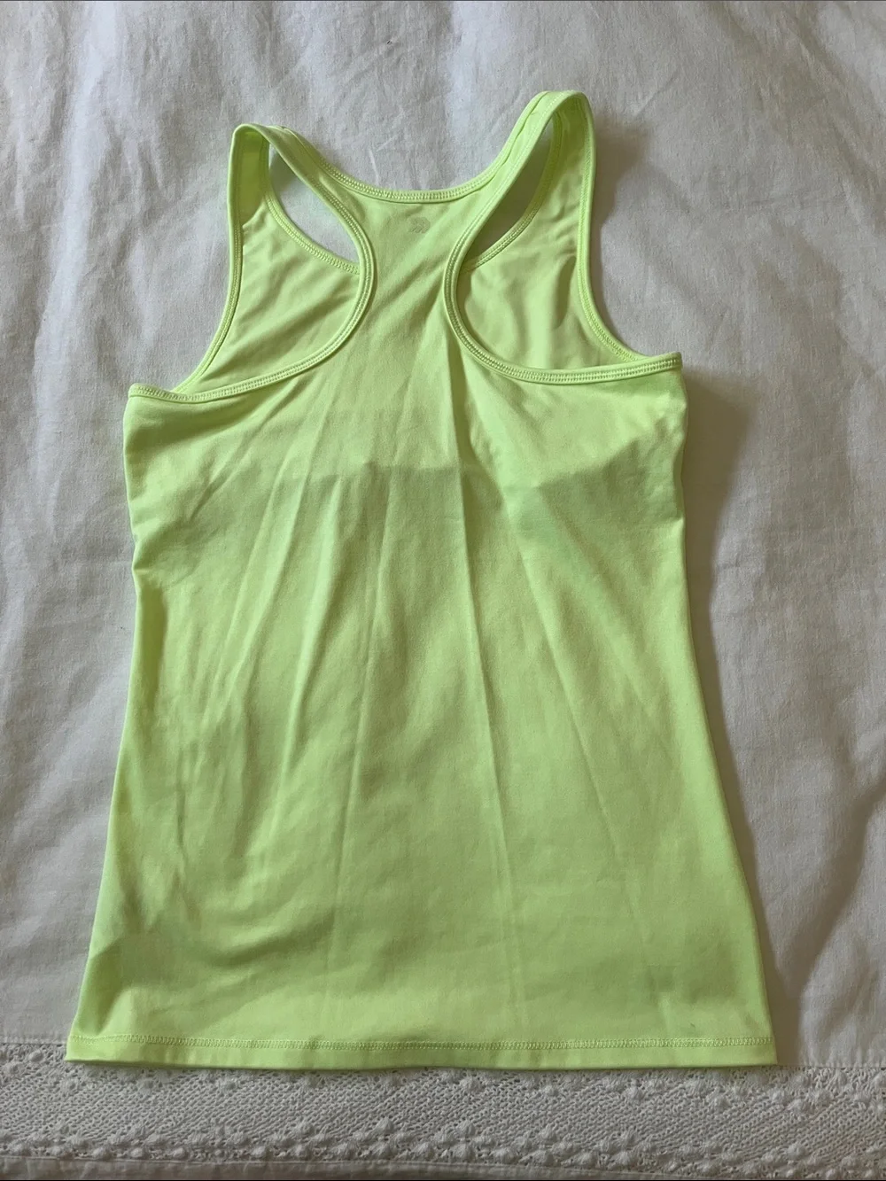 All in Motion Racerback Tank Top & Elastic Waist Shorts, Size Large (10/12)